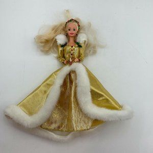 vintage Barbie Happy Holidays Barbie Doll  Mattel 1994 Gently used Doll